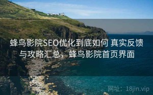 蜂鸟影院SEO优化到底如何 真实反馈与攻略汇总，蜂鸟影院首页界面