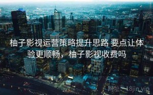 柚子影视运营策略提升思路 要点让体验更顺畅，柚子影视收费吗