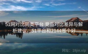51网对比同类平台 竞品对比差异与解析建议，51平台和2144哪个好