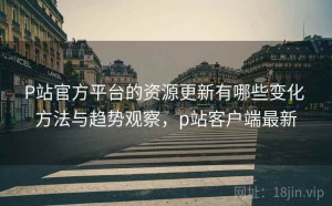 P站官方平台的资源更新有哪些变化 方法与趋势观察，p站客户端最新