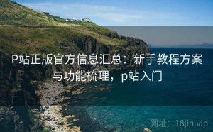 P站正版官方信息汇总：新手教程方案与功能梳理，p站入门