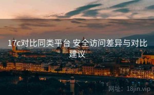 17c对比同类平台 安全访问差异与对比建议