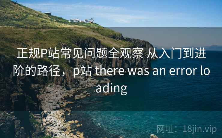 正规P站常见问题全观察 从入门到进阶的路径，p站 there was an error loading