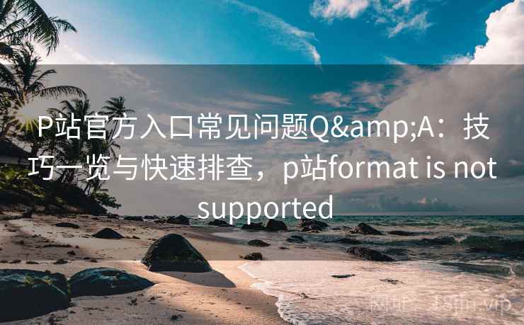P站官方入口常见问题Q&A：技巧一览与快速排查，p站format is not supported
