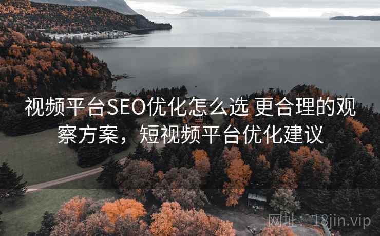 视频平台SEO优化怎么选 更合理的观察方案，短视频平台优化建议