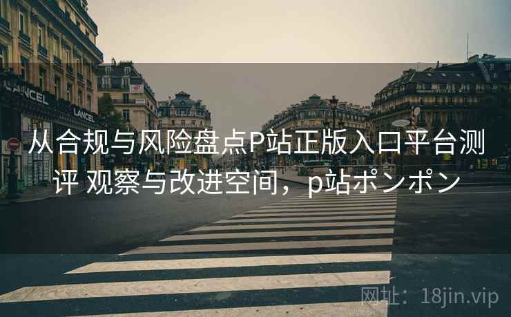 从合规与风险盘点P站正版入口平台测评 观察与改进空间，p站ポンポン
