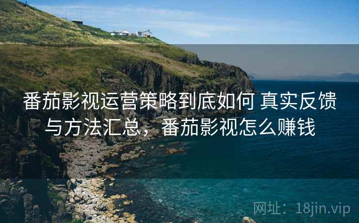 番茄影视运营策略到底如何 真实反馈与方法汇总，番茄影视怎么赚钱