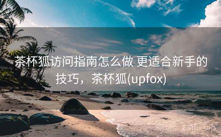 茶杯狐访问指南怎么做 更适合新手的技巧，茶杯狐(upfox)